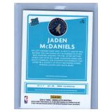 Jaden McDaniels Rookies - Six Card Lot