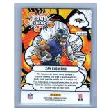 Zay Flowers Rookies and Inserts - Eight Card Lot