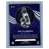 Zay Flowers Rookies and Inserts - Eight Card Lot