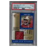 Jerry Rice 2001 Leaf Cert. Material Jersey Card PSA NM 7