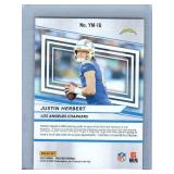 Justin Herbert Inserts and More - Seven Cards