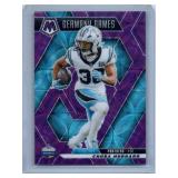 Chubba Hubbard RC Jersey Card and Three Rookies