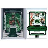 Breece Hall Rookie Jersey Card and RC