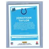 Jonathan Taylor Rookie Jersey Card and More