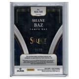 Shane Baz RC Jersey Auto, On-Card Auto