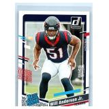 Will Anderson Rookies - Seven Card Lot