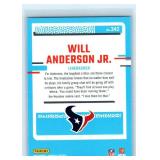 Will Anderson Rookies - Seven Card Lot
