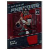 Kyle Trask, Javonte Williams, Denard Robinson Rookie Jersey Cards