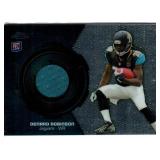 Kyle Trask, Javonte Williams, Denard Robinson Rookie Jersey Cards
