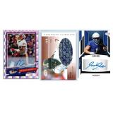 Antonio Gibson, Brad Banks Iowa, Jadon Janke Auto Cards