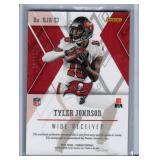 Tyler Johnson Gophers / Bucs RC Jersey Auto Card