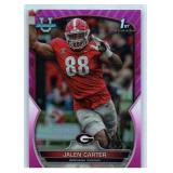 Jalen Carter Eagles RCs and Inserts - Five Card Lot