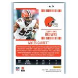 Myles Garrett Inserts, Parallels and More - Eight Card Lot