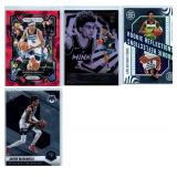 Jaden McDaniels Rookies - Four Card Lot