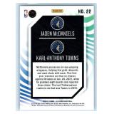 Jaden McDaniels Rookies - Four Card Lot