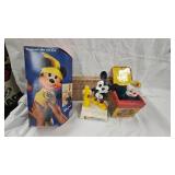 Jack in the Box, Micky Mouse Toothbrush Holder, Mickey Haning Light