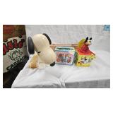 Vintage Snoopy, Metal Lunch box, Jack In the Box