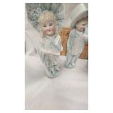 Vintage Glassware and Figures as pictured