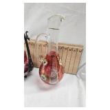 Vintage Glassware and Figures as pictured