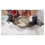 Vintage Glassware and Figures as pictured