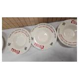 Lot of 8 Coors Ashtrays, Like New