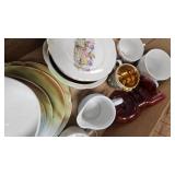 Gabd Oaubted Gkassesm Misc Cups and Saucers