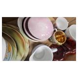 Gabd Oaubted Gkassesm Misc Cups and Saucers