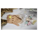 Leather Gloves and vintage Misc