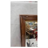 Miller High Life Bar Mirror-Black Bear
