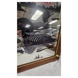 Miller High Life Bar Mirror-Common Loon