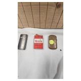 Lot of 3 Zippo Syle Lighters-Winston
