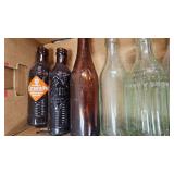 Vintage Beer Canns and Soda/Beer Bottles, Great Décor for ManCave