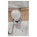 Budweiser Can Lamp as pictured, works
