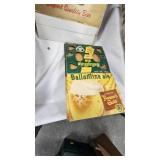 Various Vintage Beer Case Carriers and Coasters