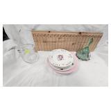 Fen Bell in Box with Fenton Candle Holder