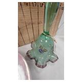 Fen Bell in Box with Fenton Candle Holder