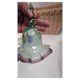 Fen Bell in Box with Fenton Candle Holder