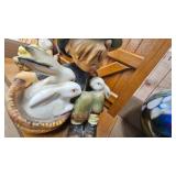 Friendship Blown Glass Ball and Bookends, Vintage Misc