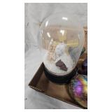 Friendship Balls, Music Box Snowglobe, Hand Blown Pitcher