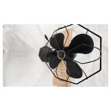 Vintage GE Industriak Desk Fan, works