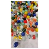 Vintage Tin and Marbles from 50