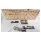 Lot of Vintage Hohner Harmonicas