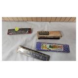 Lot of Vintage Hohner Harmonicas
