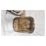 Lot of  2 Round, One Rectangle Enamalware, needs cleaning