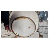 Lot of  2 Round, One Rectangle Enamalware, needs cleaning