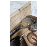Vintage Oil Cans and Fireplace Shovels