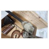 Vintage Oil Cans and Fireplace Shovels