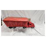 Tonka Pressed Steel Livestock Truck and Trailer, 1950