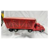 Tonka Pressed Steel Livestock Truck and Trailer, 1950