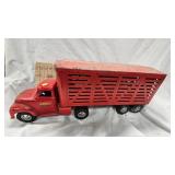 Tonka Pressed Steel Livestock Truck and Trailer, 1950
